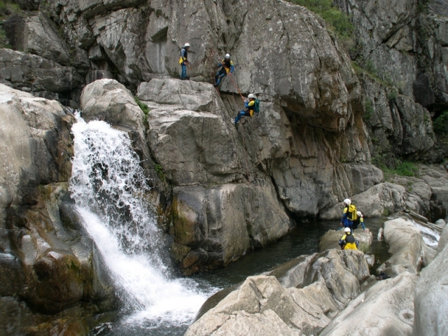  Barranquismo en grupo 